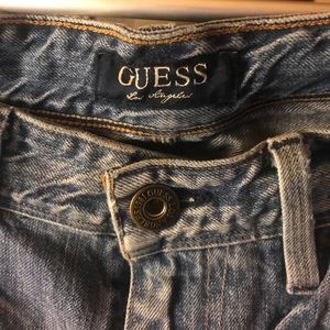 Guess custom jean shorts